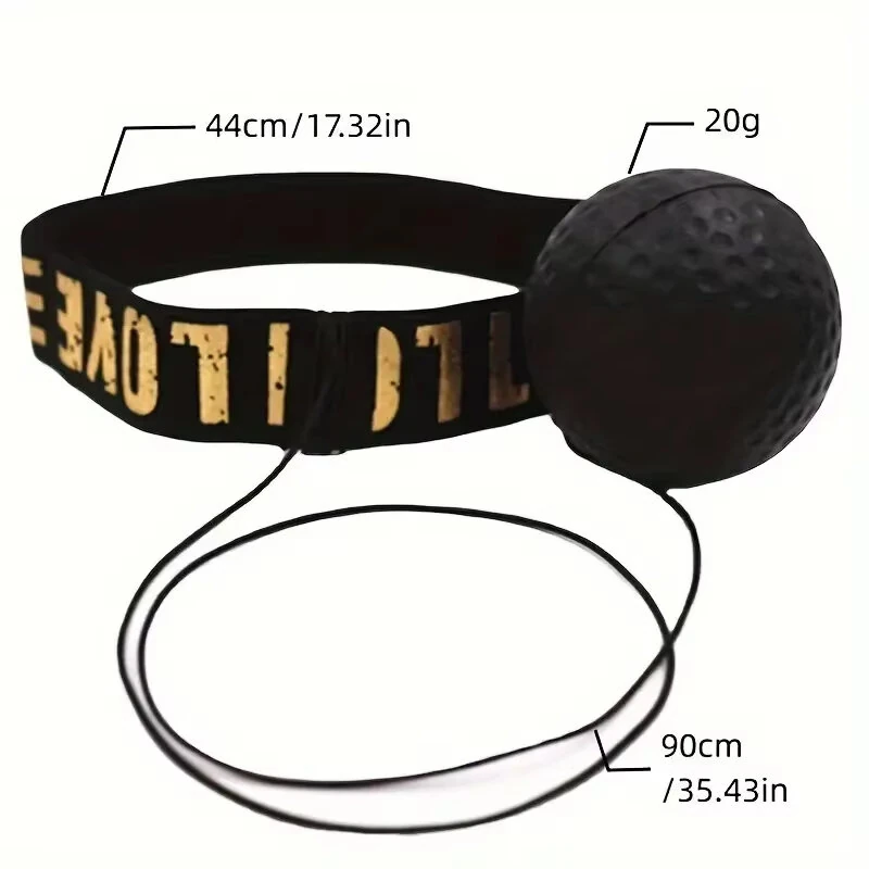 KALOAD 1Pcs Speed Boxing Ball Head-Mounted Punch Sanda Training Hand Eye Reaction Home Sandbag Fitness Gym Equipment — view 6