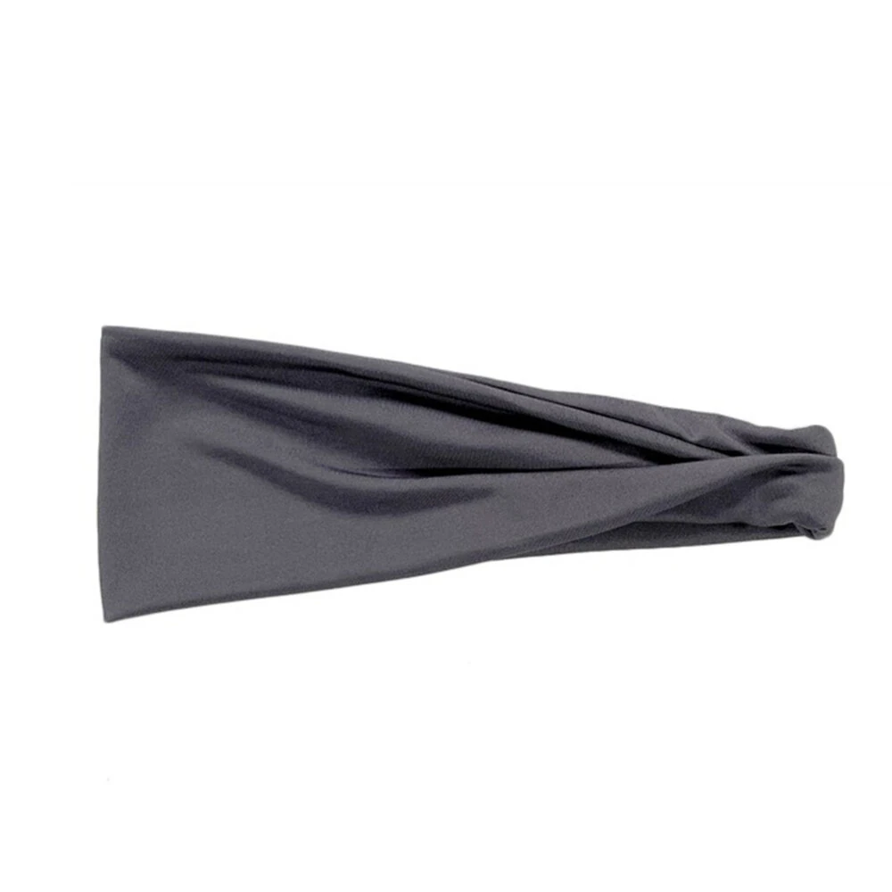 KALOAD 1Pcs Sports Headband Running Fitness Soft Elastic Sweatband Quick-Dry Hairbands for Outdoor Cycling Jog Tennis Yoga Gym — view 9