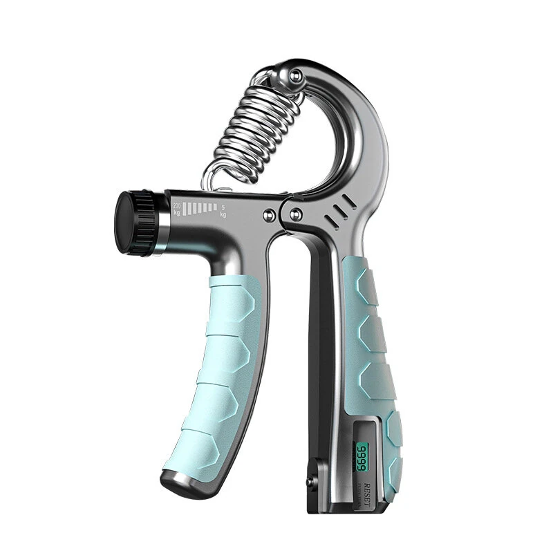 KALOAD 5-200kg Counting Hand Grip Strengthener Portable Manual Hand Exerciser for Finger Rehabilitation Training Student Arm Muscles