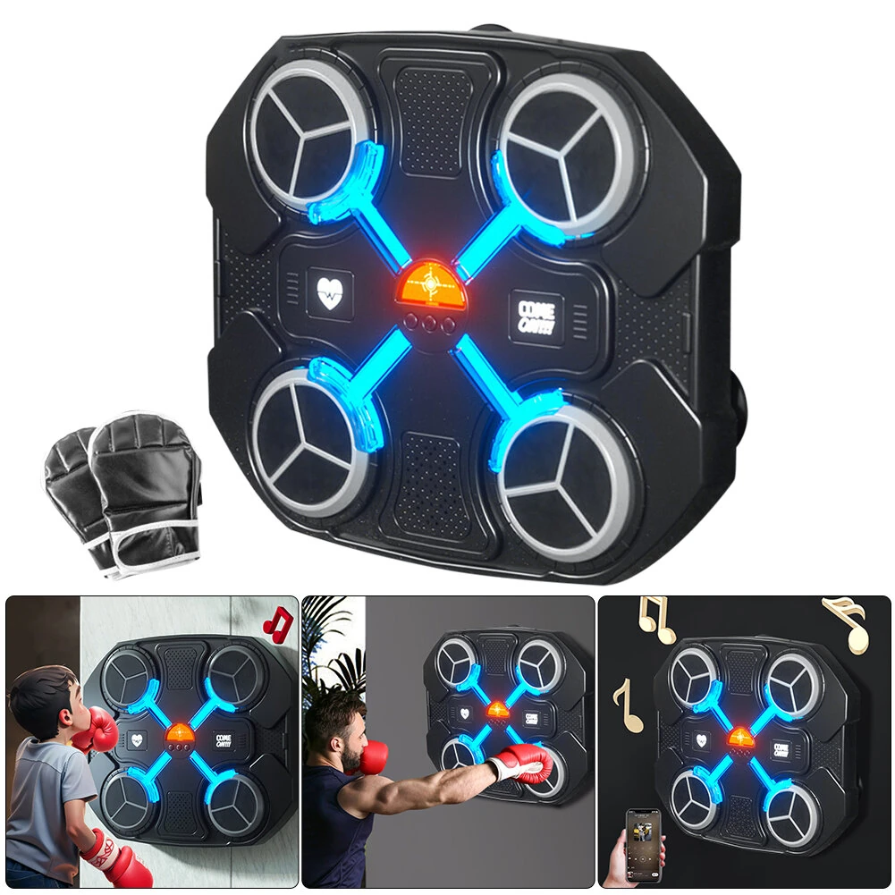 KALOAD bluetooth-Compatible Smart Boxing Pads Music Boxing Machine Wall Target Punching Training Equipment for Home Exercise — KALOAD