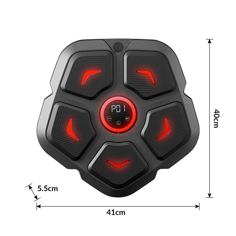 KALOAD Smart Electronic Boxing Machine Rhythm Musical Target RGB Lights Music Boxing Taekwondo Muay Thai Karate Sanda Martial Arts for Fitness Training Christmas Gift — view 10