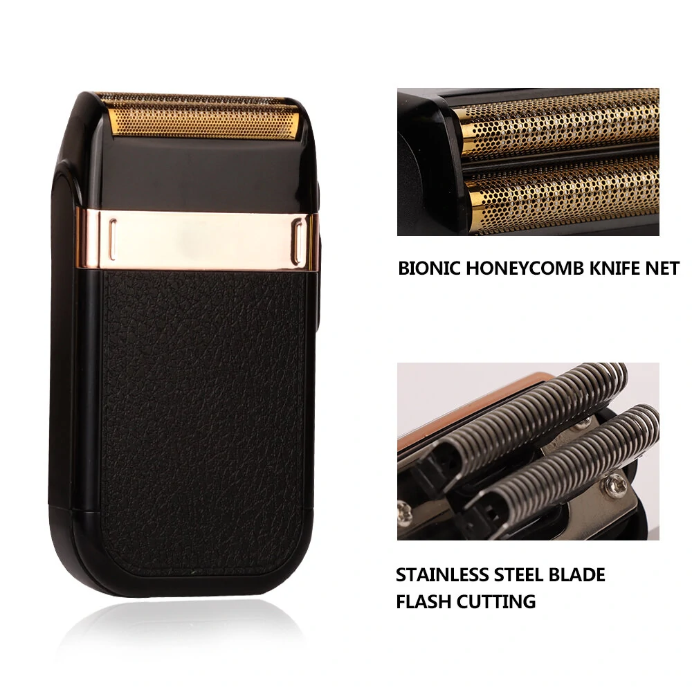 Kemei-Classic Rechargeable Electric Shaver for Men Versatile Grooming Tool with Twin Blade Safety Features Compact Design Ideal for Face Body Bikini Underarm Use — view 6