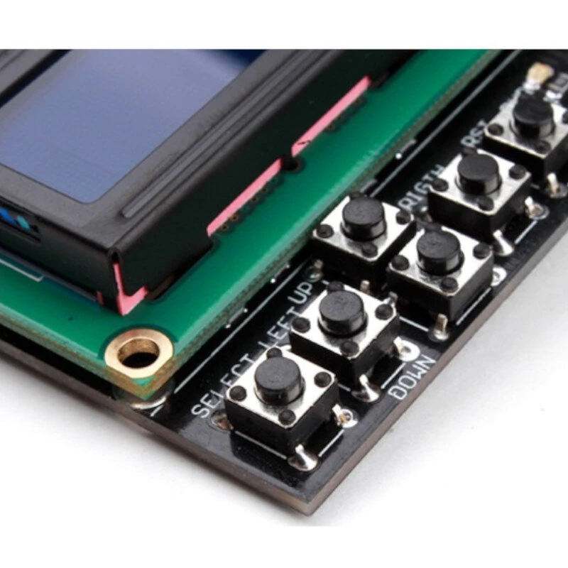 Keypad Shield Blue Backlight For Robot LCD 1602 Board LCD1602 Display Module Input Output Expansion Board — view 8