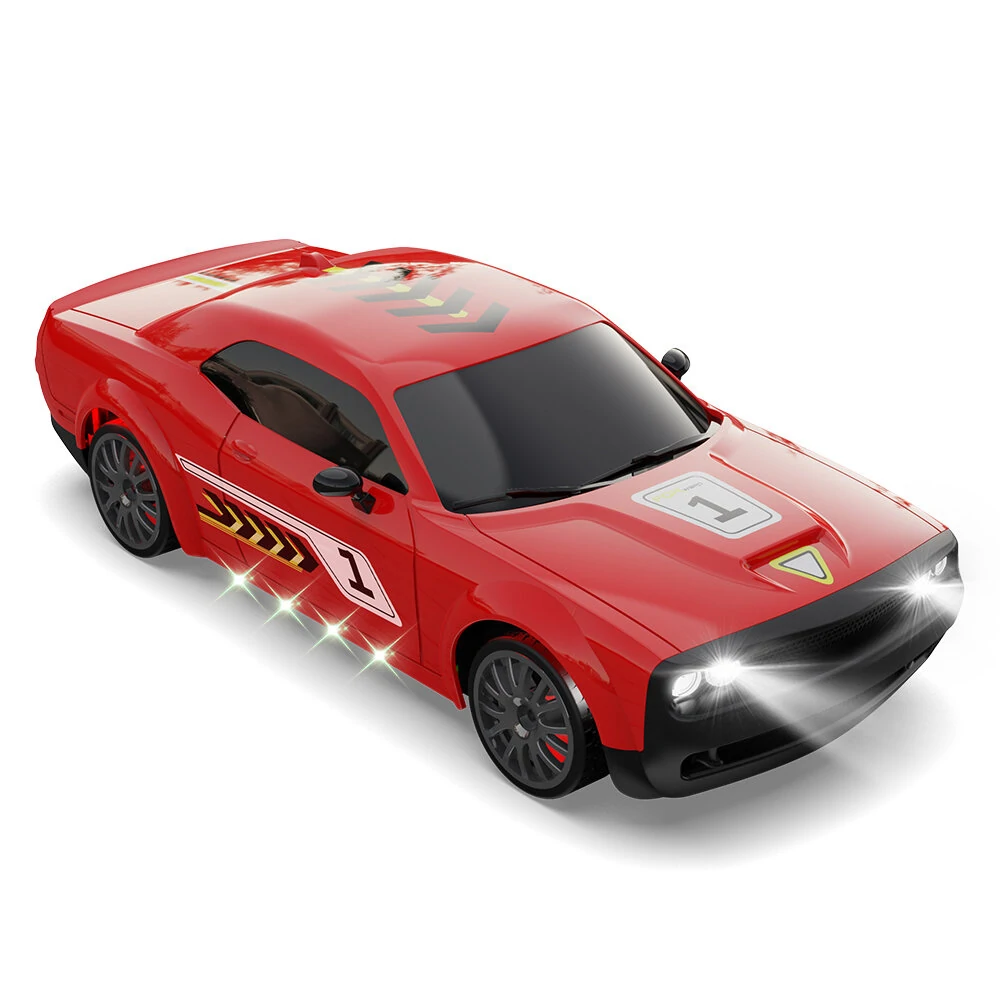 KFPLAN KF27 RTR 1/120 2.4G 4WD RC Car Drift LED Light On-Road Full Proportional Racing Vehicles Models Toys — view 4