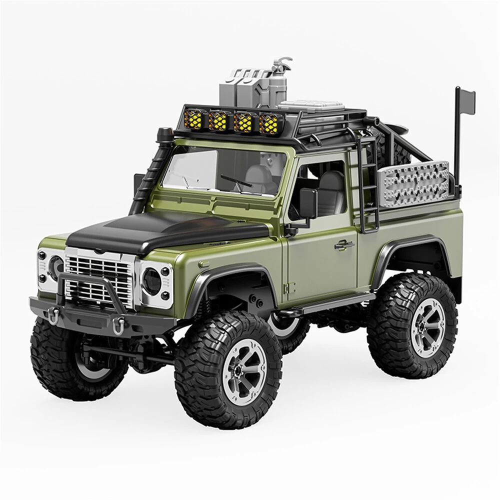 KFPLAN KF90 1/12 2.4G 4WD RC Car Rock Crawler Truck Full Proportional Control Off-Road Climbing Car with Lights RTR