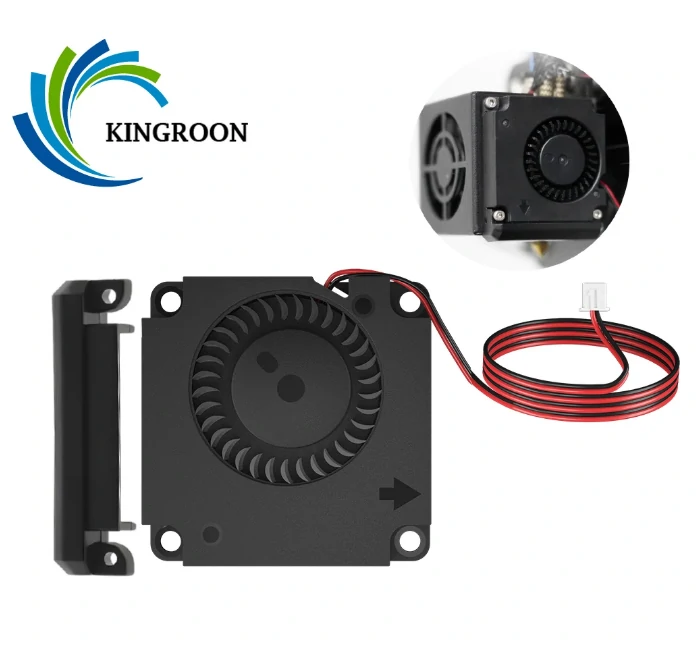 KINGROON DC 5V 12V 24V Turbo Radial Fans 3D Printer Blower 4010 Cooling Fan Exhaust Fan for Ender 3 CR10 Computer CPU Cooler — image 1