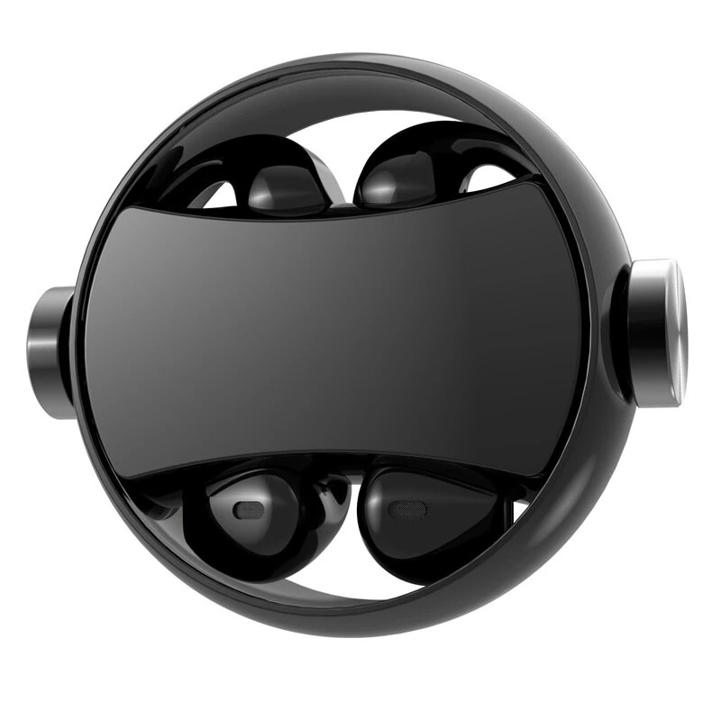 KINYO A20 TWS Earclips Headset Wireless bluetooth Earphone 13mm High-polymer Graphene Diaphragm DT5.0 Directional Transmission Call Noise Cancelling 140H Playback Low Game Delay Open-ear Headphones — KINYO