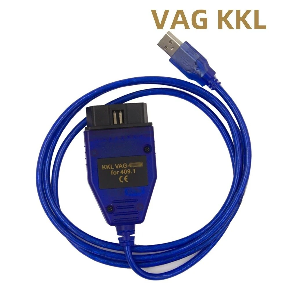 KKL 409.1 CH340 FT232RL KKL 409 Car Diagnostic Cable USB OBDII Car Diagnostic Scanner for Volkswagen/Audi — view 2