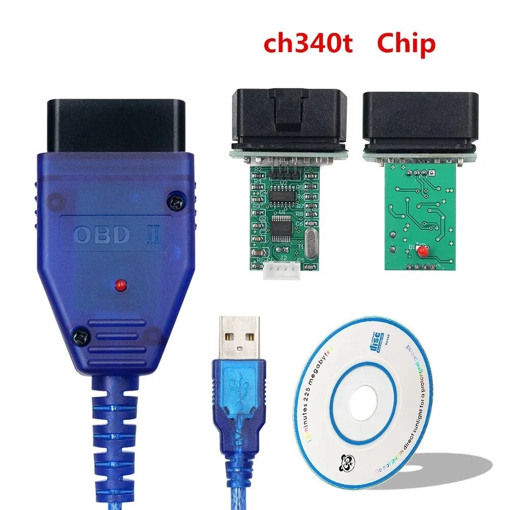 KKL 409.1 CH340 FT232RL KKL 409 Car Diagnostic Cable USB OBDII Car Diagnostic Scanner for Volkswagen/Audi — view 5