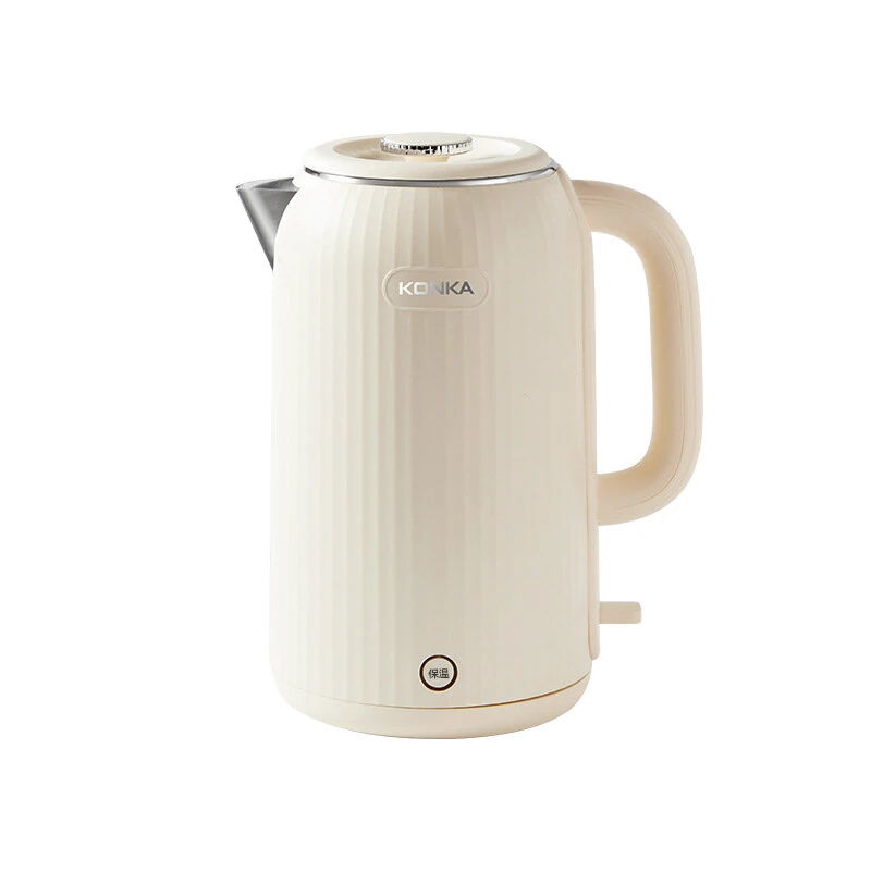 KONKA 2.5L 1800W Electric Kettle Water Boiler & Thermos 2-in-1 Fully Automatic Insulation Household 304 Stainless Steel Hot Water Kettle