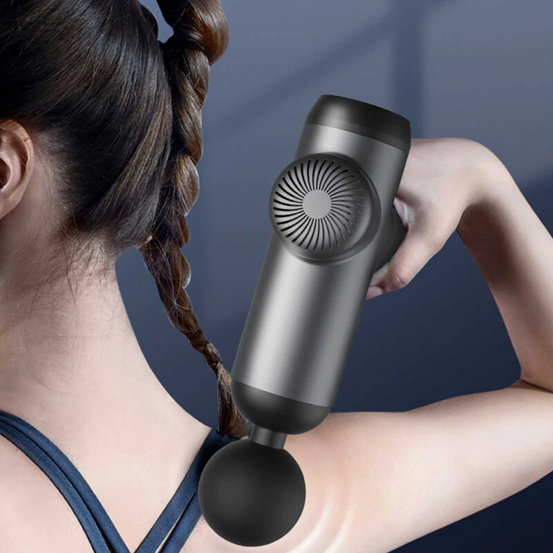 KONKA A8 Massage Gun 99 Speed Levels Adjustable 8 Massager Heads 1800mAh Professional Fascia Gun Muscle Relaxation — view 4