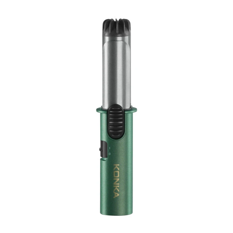 KONKA Mini Portable Hair Styling Kit Curling Iron Straightening Comb Hot Air Comb Hairdressing Set Large Curler Portable Travel Dual-Purpose Barber Curling Iron Straight Hair Comb — view 6