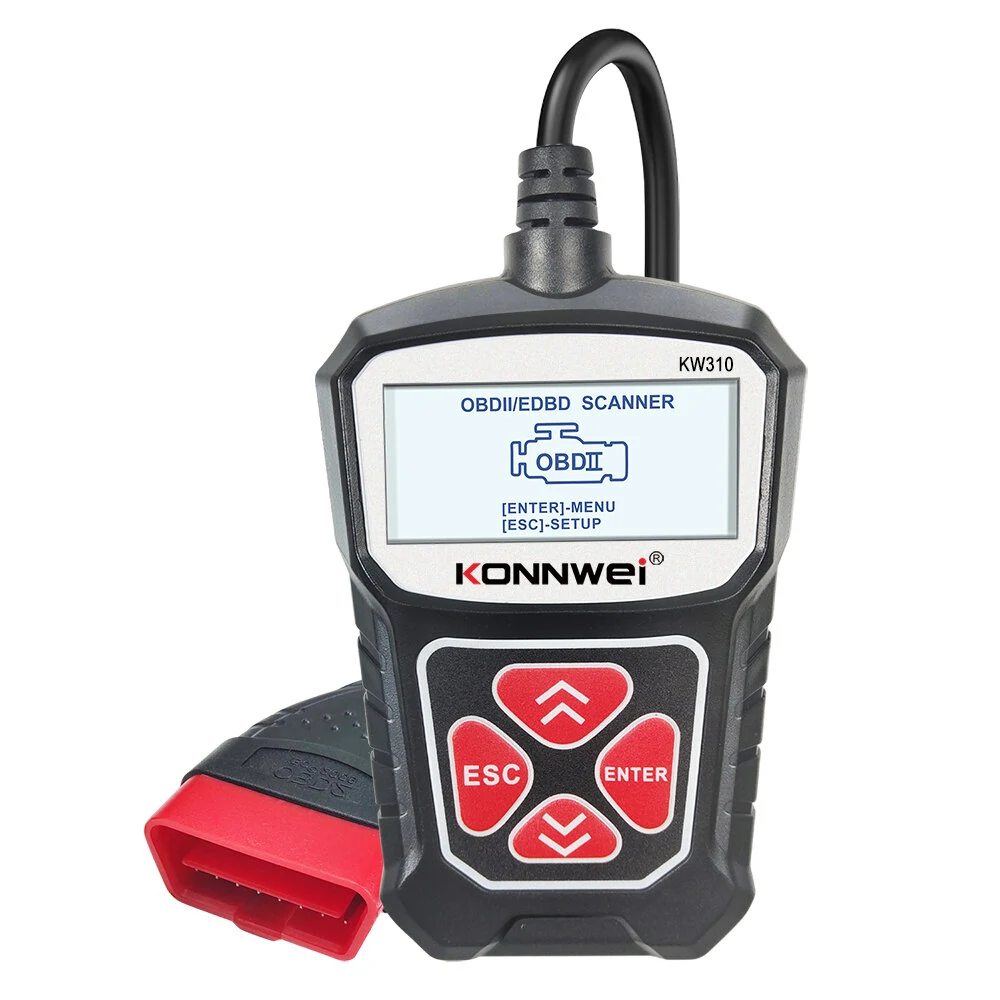 KONNWEI KW310 OBD2 Car Diagnostic Scanner EOBD Scan Tool DTC Engine Code Reader — view 2