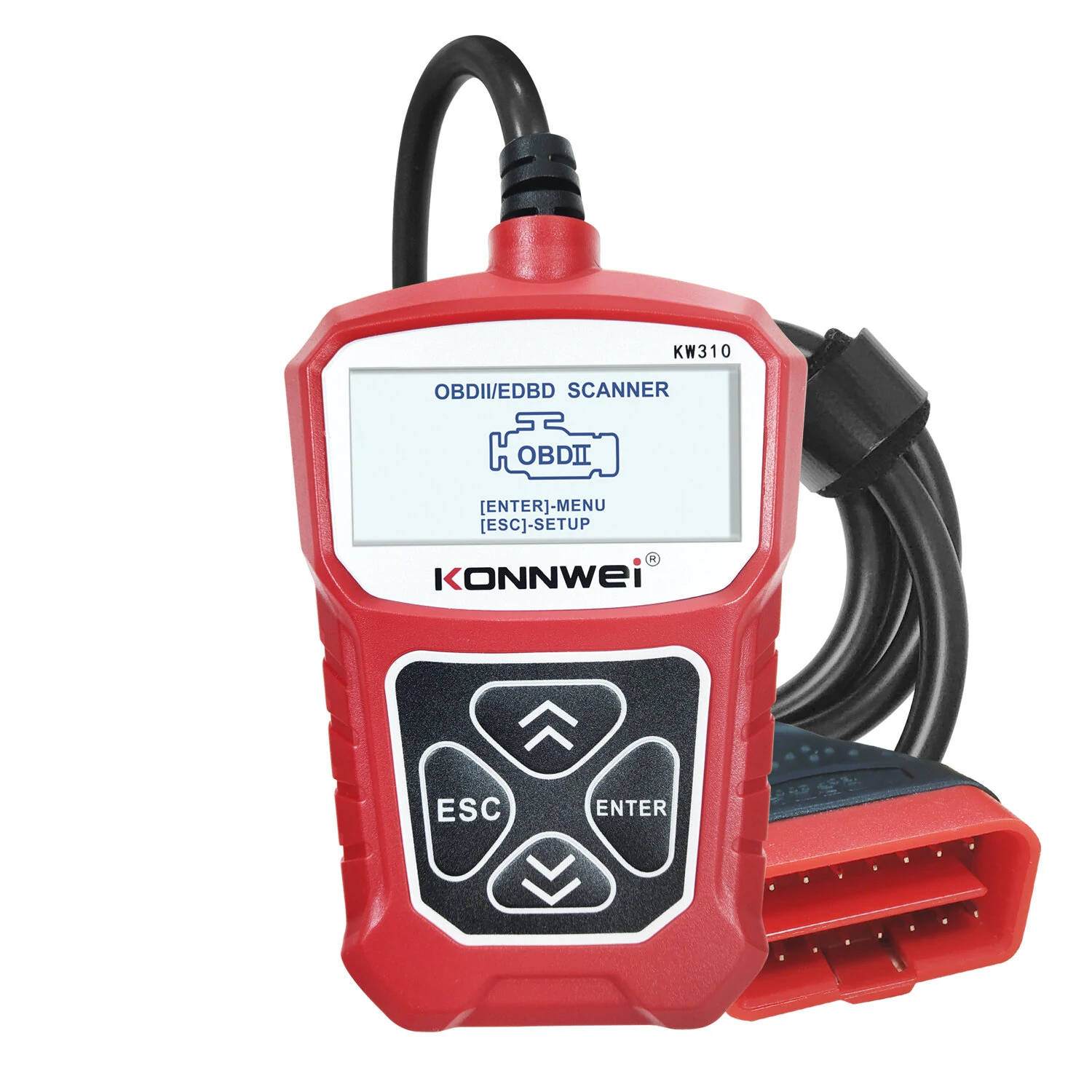 KONNWEI KW310 OBD2 Car Diagnostic Scanner EOBD Scan Tool DTC Engine Code Reader — view 3