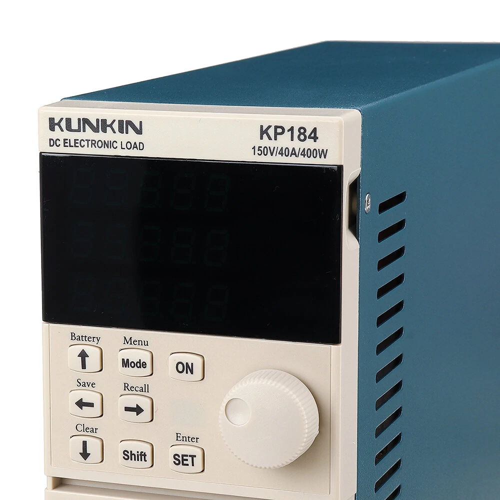 KP184 DC Electronic Load Battery Capacity Tester RS485/232 400W 150V 40A AC220V Professional Battery Tester — view 5