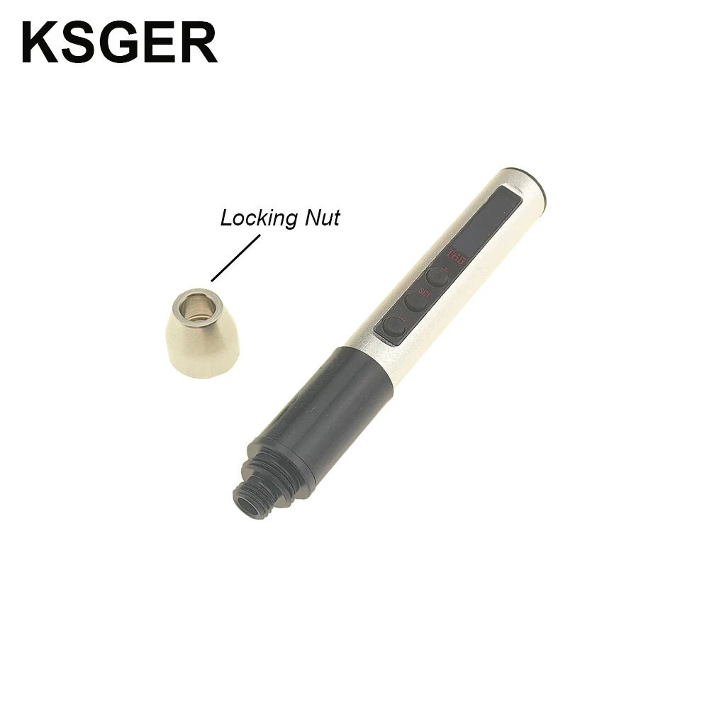KSGER Mini T65 Soldering Iron Portable Repair DIY Tool OLED Screen 65W DC 9-20V Ceramic Heating Core Constant Temperature — view 3