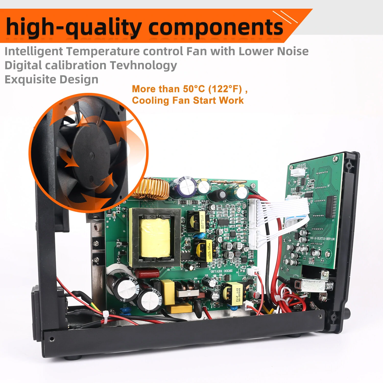 KUAIQU SPS-C Series Adjustable Voltage Power Supply Precision Control from 0-120V Voltage and 0-10A Current Superior Load Stability Detailed Digital Display Compact Design Ideal for Electronics Testing and Servicing — view 6