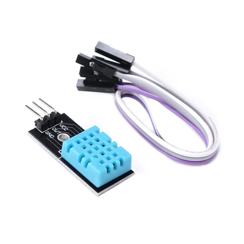 KY-015 DHT11 Temperature Humidity Sensor Module Geekcreit for Arduin With Dupont Wires — view 2
