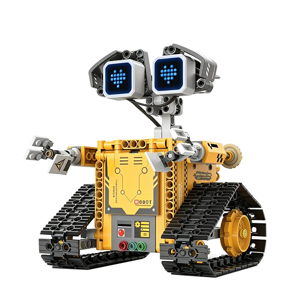 KY Blocks K96228 5-in-1 Robot Creative LED APP/RC Educational Programming Technical Toys Building Block Brick Assembly Kit Kids Christmas Gift — view 2