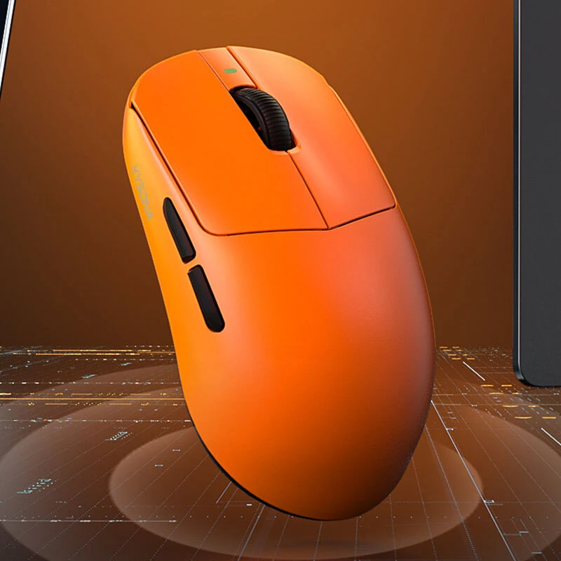 KYSONA Tri-mode Wireless Mouse PAW3950 Sensor Dual 8KHz Polling Rate 41g Lightweight E-sports Gaming Mouse — view 3