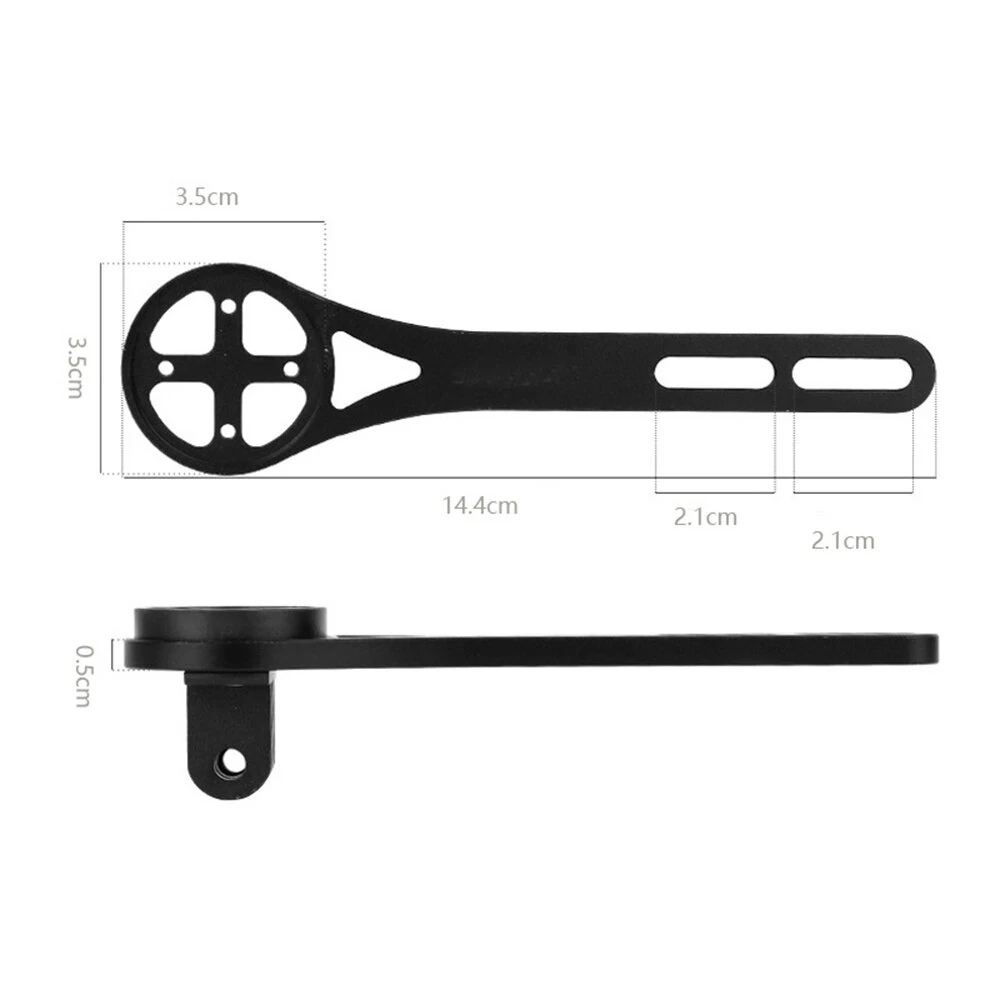 LAOTIE Bicycle Computer Holder Aluminum Alloy Bike Sports Camera Speedometer Mount for MTB Integrated Handlebar — view 4