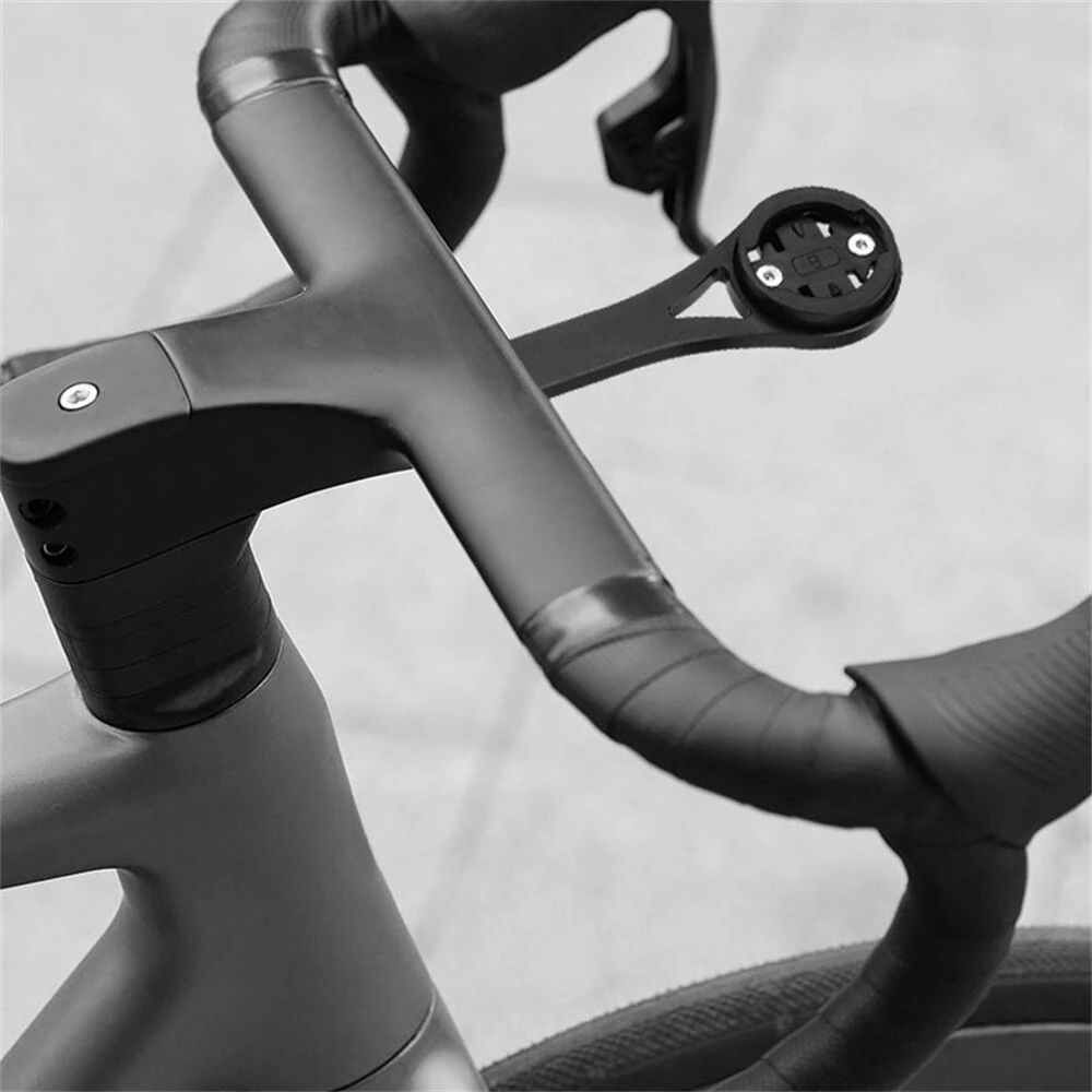 LAOTIE Bicycle Computer Holder Aluminum Alloy Bike Sports Camera Speedometer Mount for MTB Integrated Handlebar — view 5