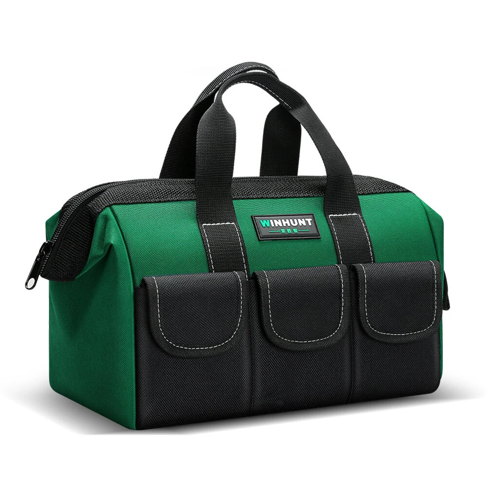 Large Capacity Handheld Tool Bag Carpentry Tools Electrician Bag Repair Wear-resistant Thickened Canvas Men's Field Use Storage Tool Bag — view 11
