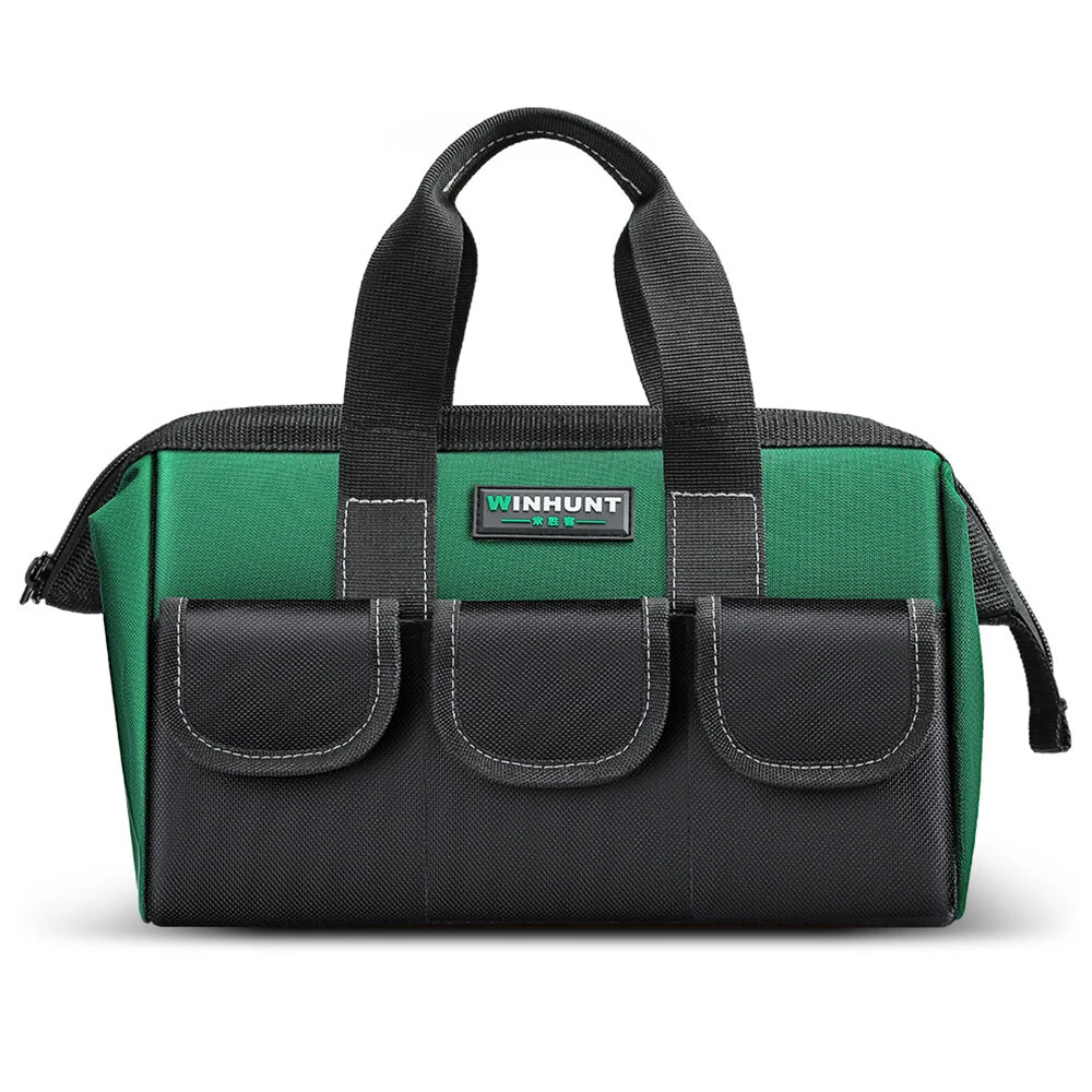 Large Capacity Handheld Tool Bag Carpentry Tools Electrician Bag Repair Wear-resistant Thickened Canvas Men's Field Use Storage Tool Bag — view 2