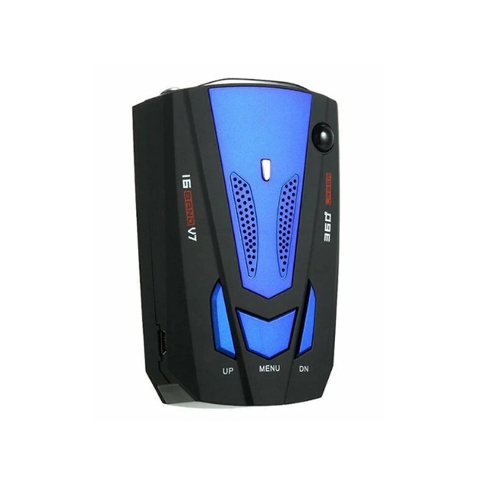 Laser Radar Detector Long Range Detection 360 Degree Speed Monitoring with Voice Alerts, Easy Install for All Vehicles Radar Detectors — Laser