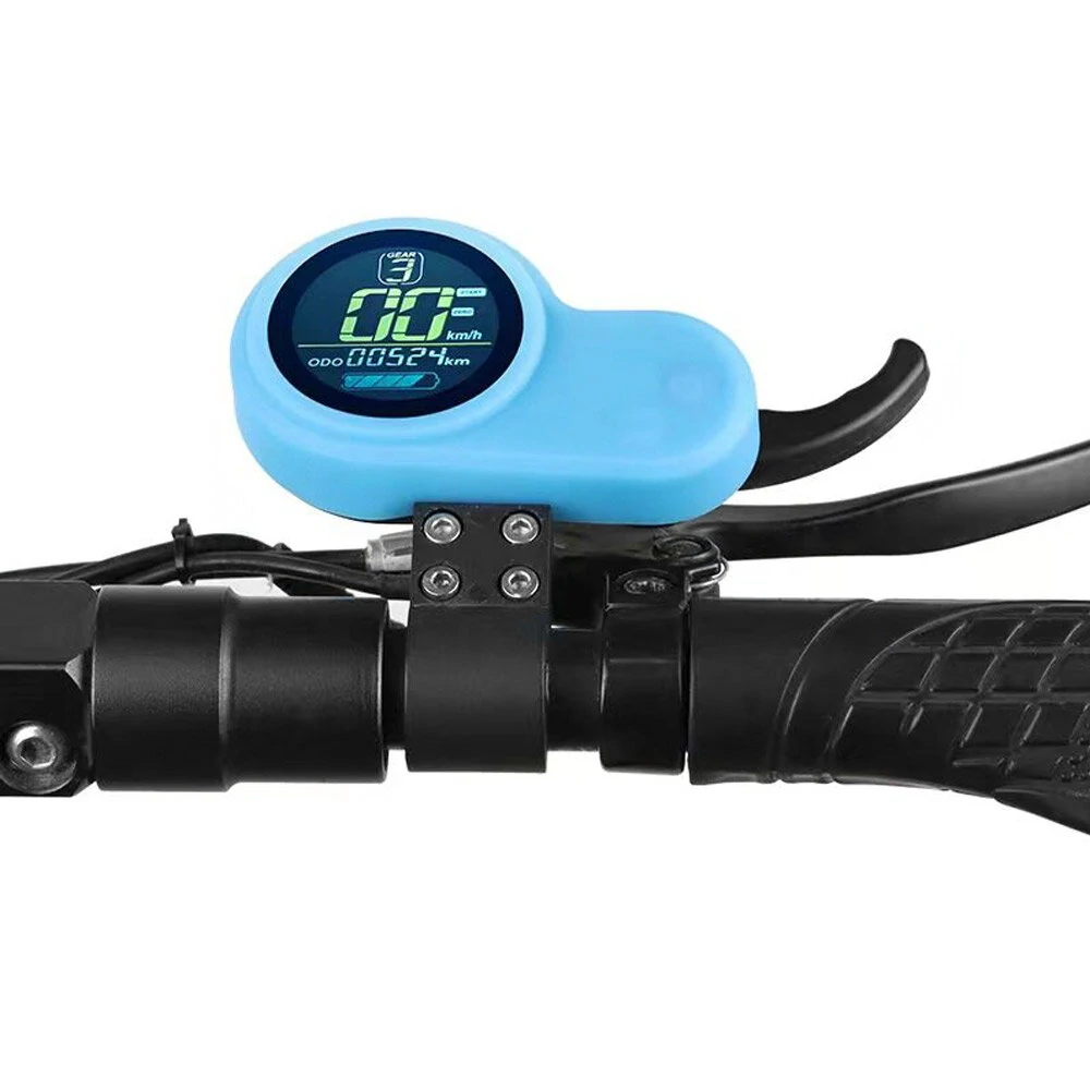 LCD Display WaterProof Silicone Protective Cap Electric Scooter Instrument Dashboard New Silicon Cover — view 3