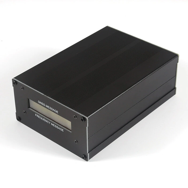 LCD GPS Disciplined Oscillator 10MHz High Precision Frequency Generator RS232 NMEA Output EU Plug — view 2
