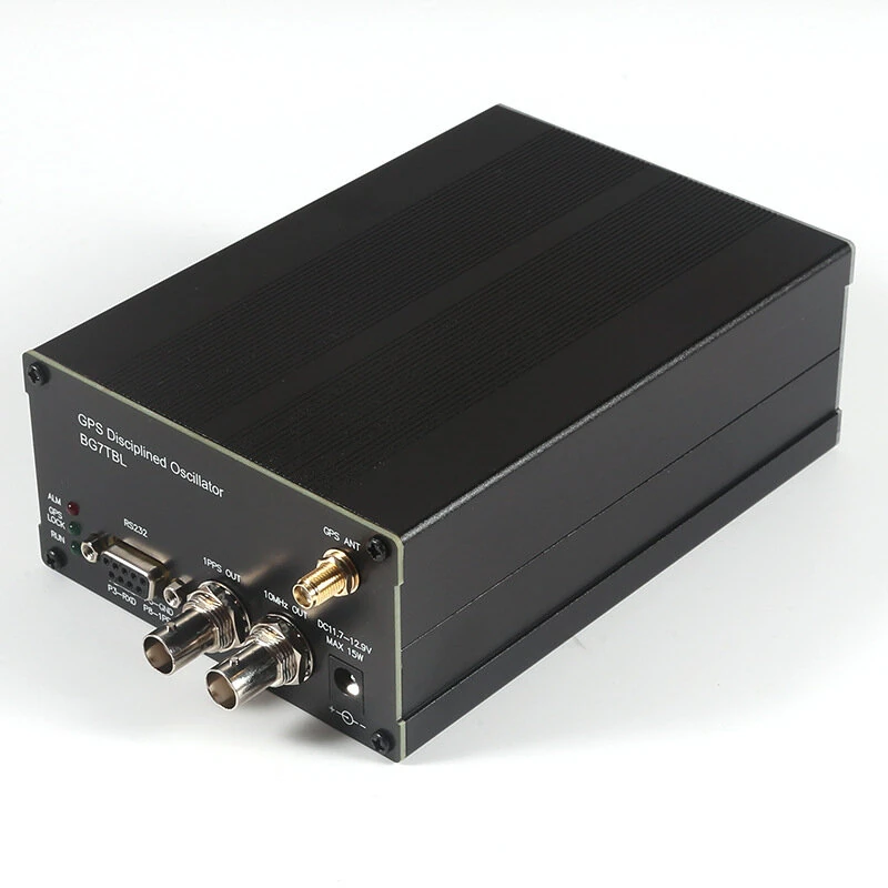 LCD GPS Disciplined Oscillator 10MHz High Precision Frequency Generator RS232 NMEA Output EU Plug — view 6
