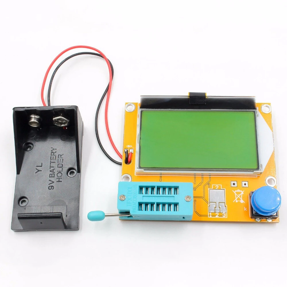 LCR-T4 Multifunctional Transistor Tester Capacitor Resistor Diode Triode Thyristor Double Diode Thyristor Tester — view 6