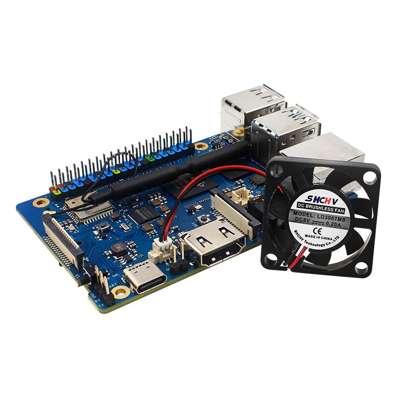 LD3007MS Orange Pi DC Brushless Fan 2pin 1.25mm Spacing Compatible for 5Max 5Pro 5Plus 3B Cooling Fan — view 4