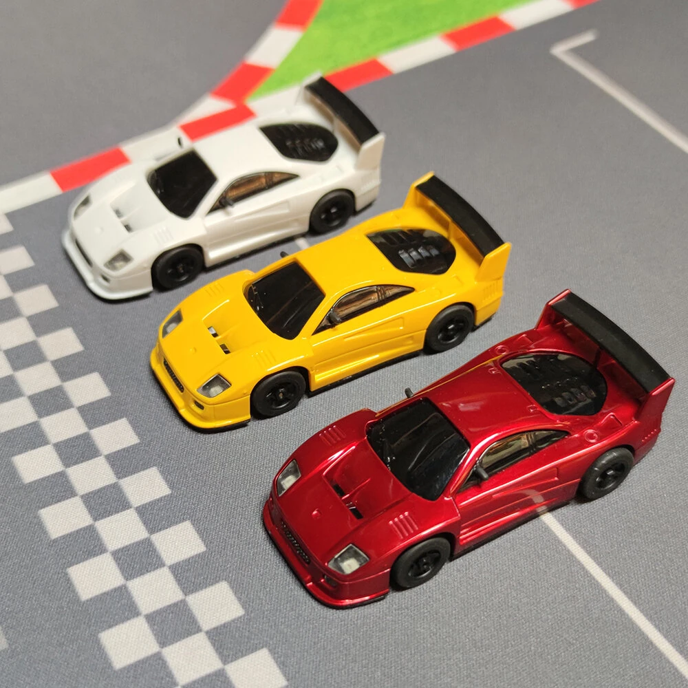 LDARC S100 1/64 2.4G RWD Drift RC Car Mini Full Proportional Three Speed Metal Gears LED Light with Bearings Screen Remote Control High-Speed On-Road Racing Vehicle Model Boys Gifts 60 Minutes Playing Time Toys — view 3
