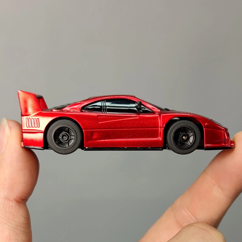LDARC S100 1/64 2.4G RWD Drift RC Car Mini Full Proportional Three Speed Metal Gears LED Light with Bearings Screen Remote Control High-Speed On-Road Racing Vehicle Model Boys Gifts 60 Minutes Playing Time Toys — view 6