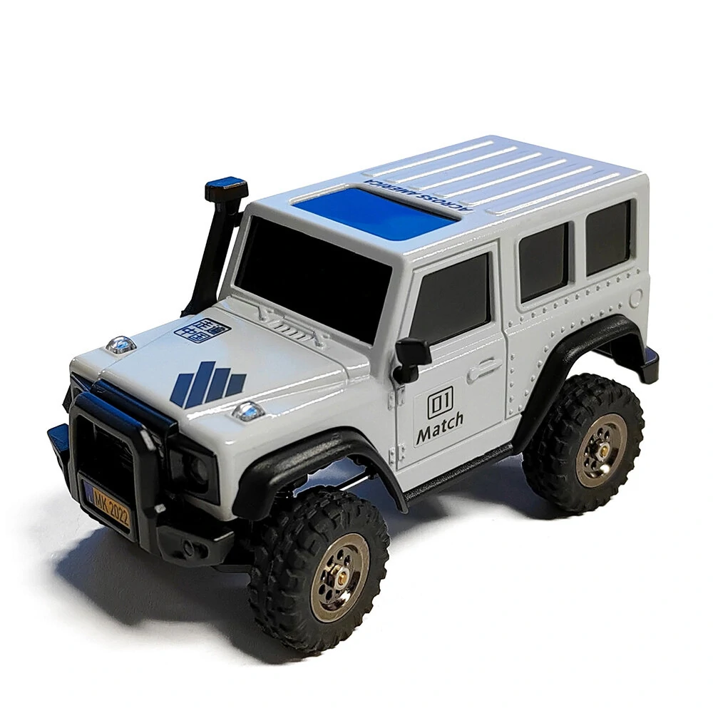 LDARC X43 1/43 2.4G 4WD RC Car Rock Crawler Mini Climbing LED Light Off-Road Vehicles Models Remote Control Racing Toys — view 4