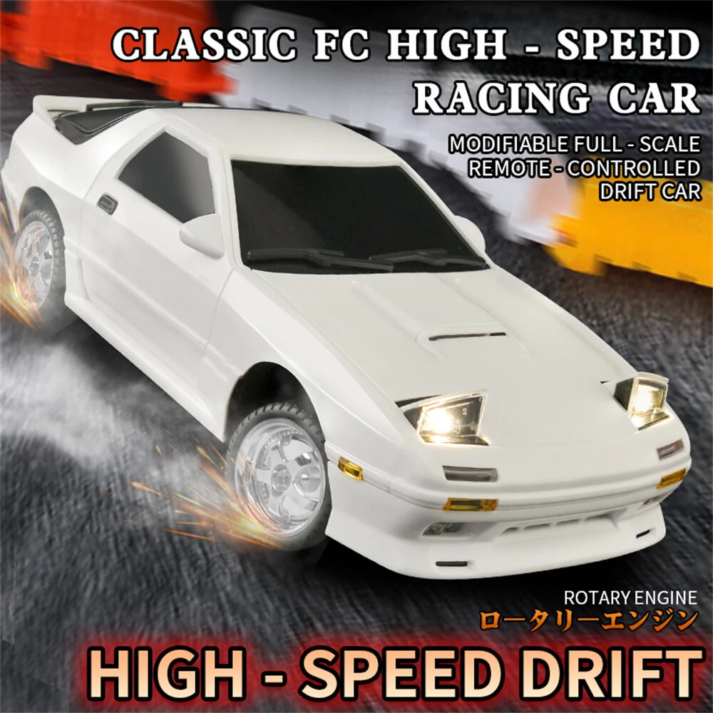 LDRC 1802 RTR 1/18 2.4G RWD RC Car FC Racing Drift Gyro On-Road Full Proportional Vehicles Models Toys — view 4