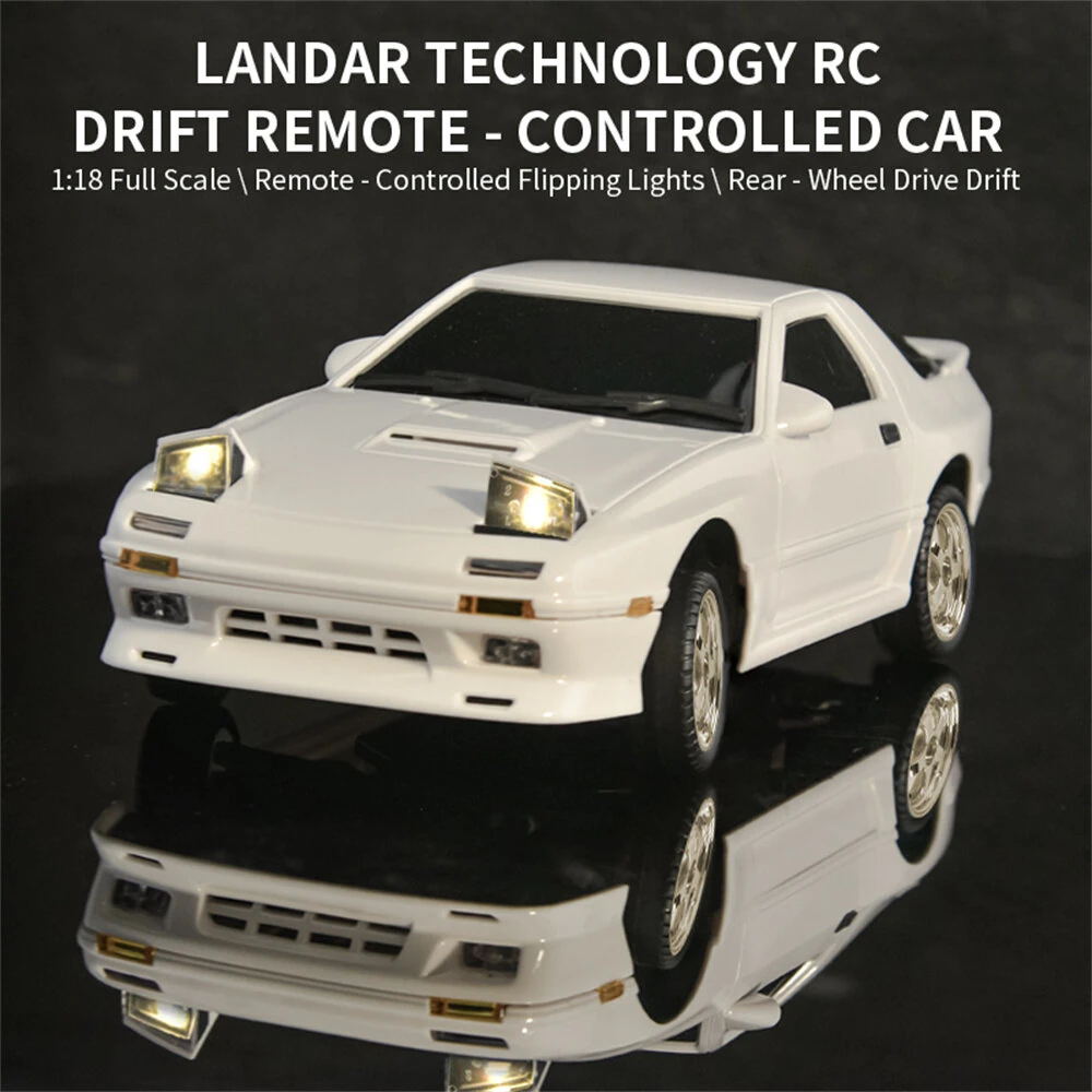 LDRC 1802 RTR 1/18 2.4G RWD RC Car FC Racing Drift Gyro On-Road Full Proportional Vehicles Models Toys — view 5