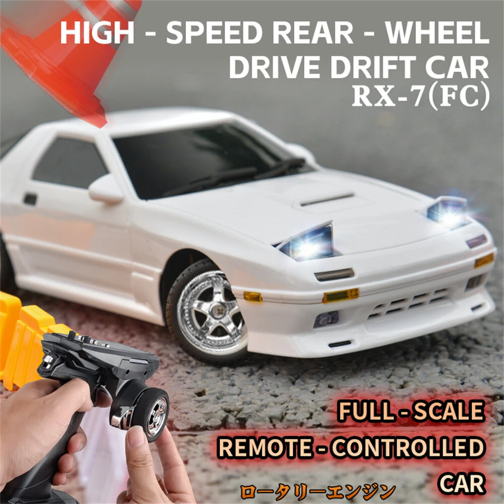 LDRC 1802 RTR 1/18 2.4G RWD RC Car FC Racing Drift Gyro On-Road Full Proportional Vehicles Models Toys — view 6