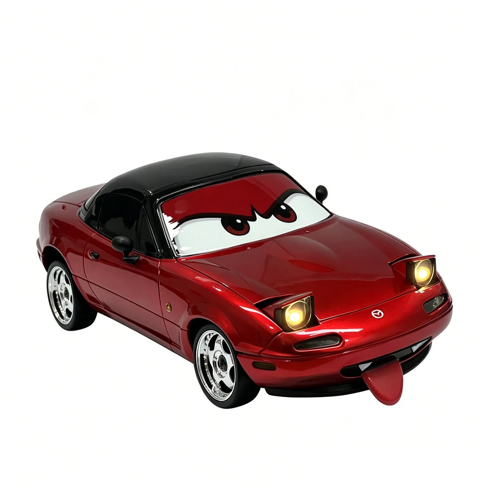 LDRC 1804 for Mazda MX-5 Miata NA 1/18 Drift RC Car Parts Windshield Sticker On-Road Racing Vehicles Models Replacement Spares — view 6