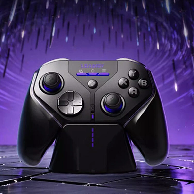 LeadJoyPlus XENO PLUS Dual Mode Wireless Controller with TMR Hall Effect Joystick Hall Effect Linear Trigger Mechanical Switch 1000Hz Polling Rate Gamepad for PC Switch iOS Android — view 2