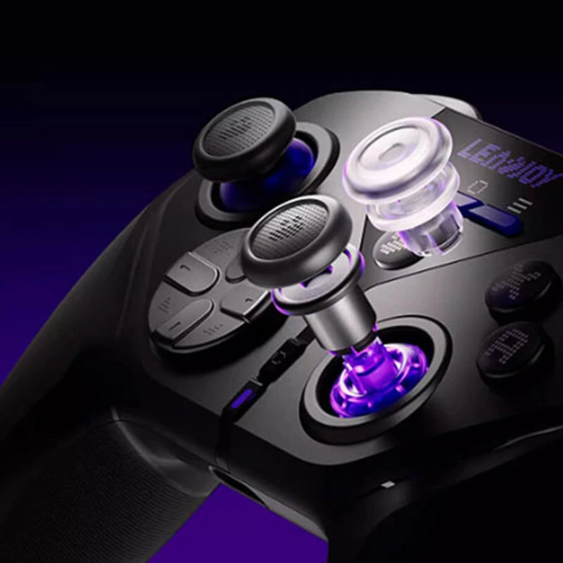 LeadJoyPlus XENO PLUS Dual Mode Wireless Controller with TMR Hall Effect Joystick Hall Effect Linear Trigger Mechanical Switch 1000Hz Polling Rate Gamepad for PC Switch iOS Android — view 3