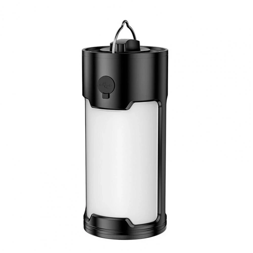 LED Camping Lantern Rechargeable Built-in 18650 Battery Portable Tent Lamp Outdoor Waterproof Camping Emergency Light — view 2