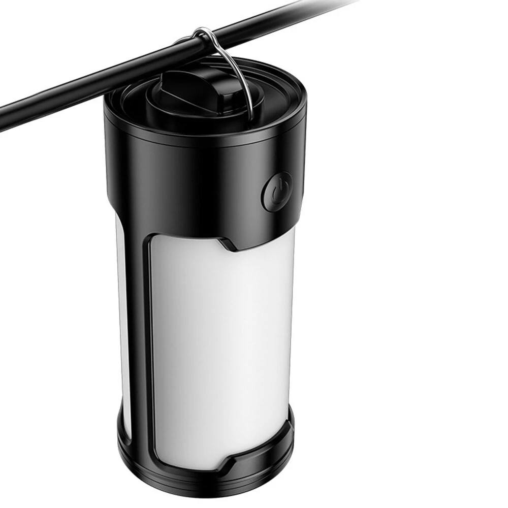 LED Camping Lantern Rechargeable Built-in 18650 Battery Portable Tent Lamp Outdoor Waterproof Camping Emergency Light — view 3