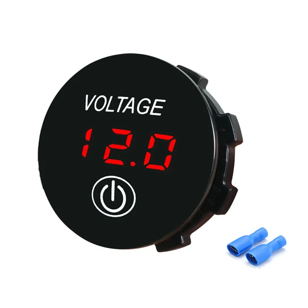 LED Digital Voltmeter 12V Waterproof Voltmeter Battery Tester with Digital Touch Display Panel for Car and Marine — Pricio