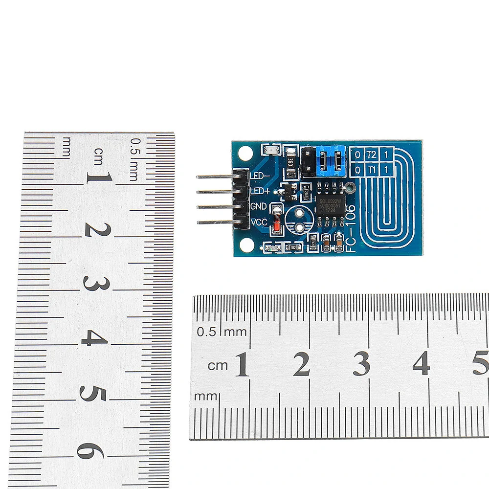 LED Dimmer Switch Module Capacitive Touch Dimmer Constant Pressure Stepless Dimm — view 4