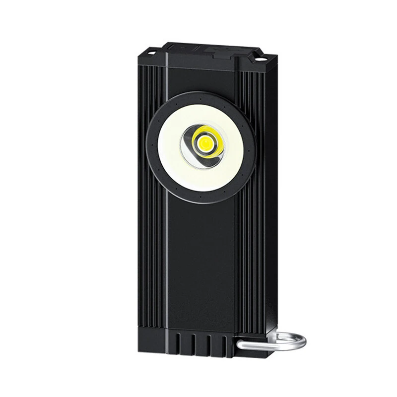 LED Keychain Light Mini COB Flashlight Rechargeable with Magnetic Tail Lantern Camping Portable Emergency Torch — Pricio