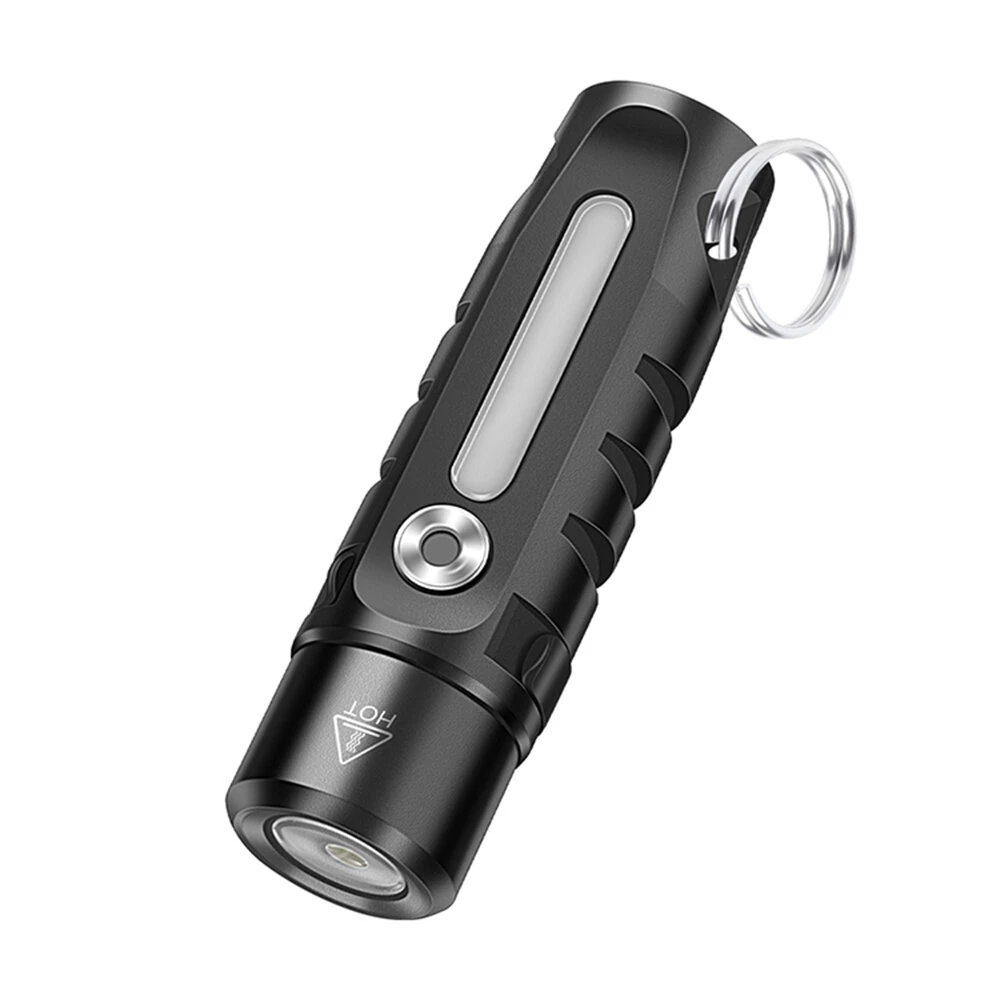 LED Mini Waterproof USB-C Rechargeable Flashlight with Clip & Magnetic Metal Conveniently Flashlight Suitable for Hiking Camping — view 3