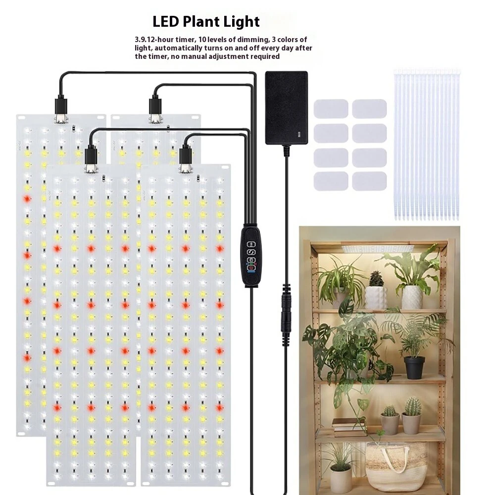 LED Quantum Board Plant Growth Lamp Indoor Aquarium Seedling Landscape Full Spectrum Green Plant Succulent Plant Fill Light — view 5